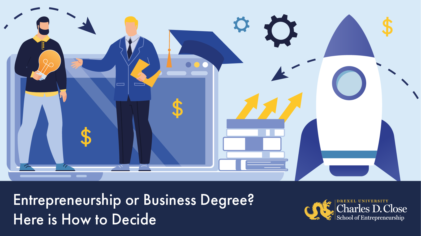 How to decide between entrepreneurship or business degree