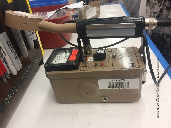 Drexel Toxicology Image Library - Horizontal Geiger Counter