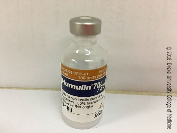 Drexel Toxicology Image Library - Humulin/Insulin