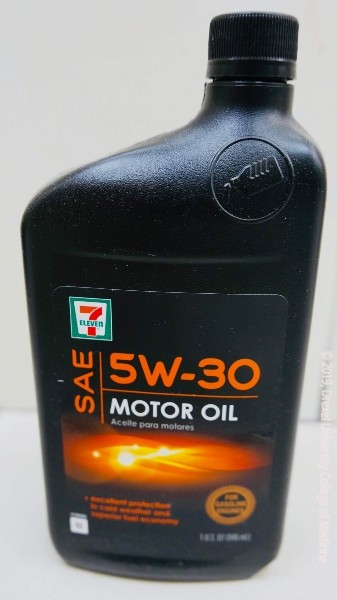 Drexel Toxicology Image Library - Motor Oil