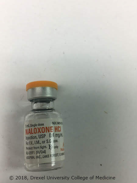 Drexel Toxicology Image Library - Naloxone (rapidly reverse opioid overdose)