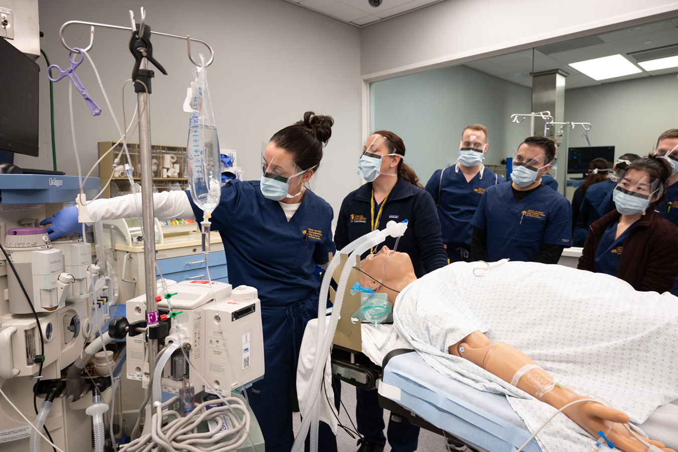 students in operating room