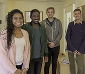 Students who work at the Community Wellness HUB