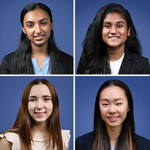 Sharon Samson, Ashly Alexander, Danielle Larkin and Lena Wang