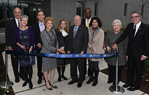 Stephen and Sandra Sheller 11th Street Family Health Services ribbon cutting ceremony