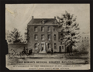 CNHP 1850 Female Medical College of PA 