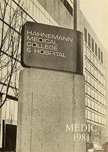 CNHP 1981 Hahnemann Building Sign