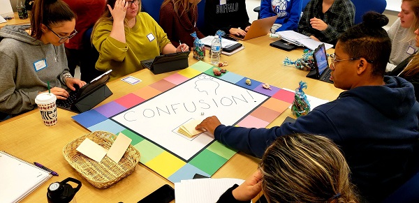 Escape Room and Confusion board game simulation for exam preparation