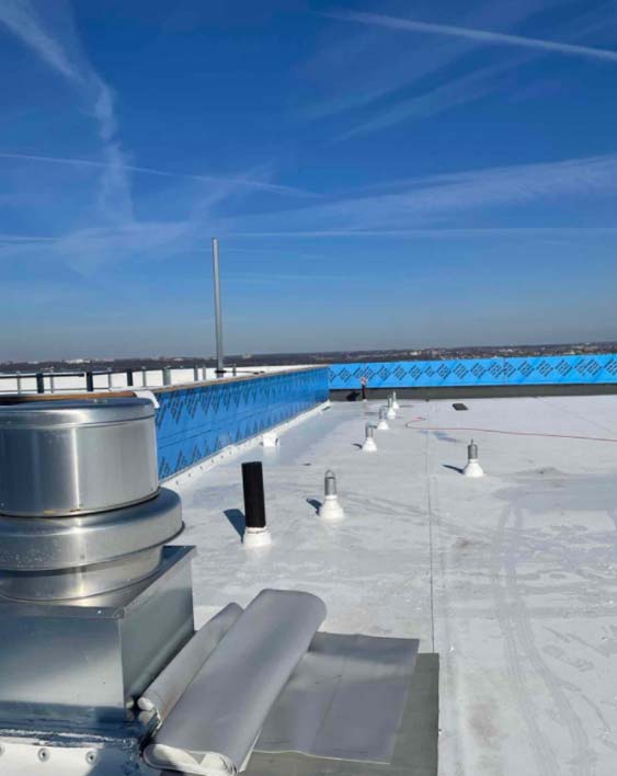 Health Sciences Building roof