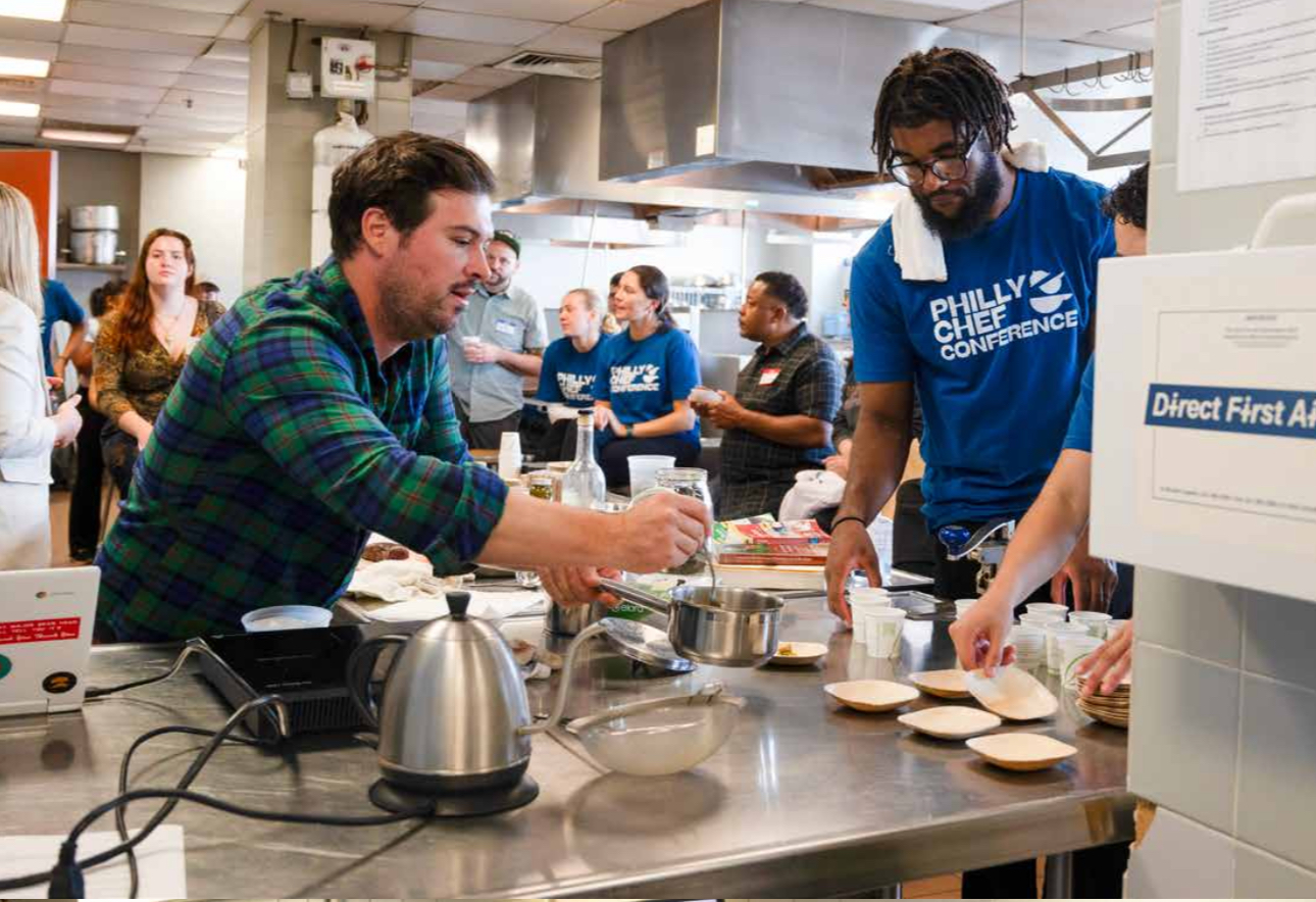 Azarhis Smith at Philly Chef Conference