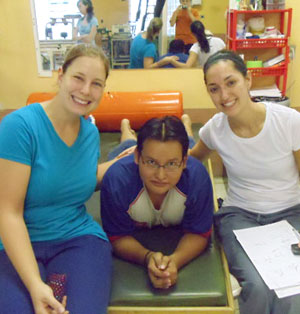 PT students at work in Guatemala.