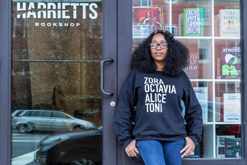 eannine Cook, a student in Drexel's Master of Fine Arts in Creative Writing, has launched two stores: Harriett's Bookshop and Ida's Bookshop.
