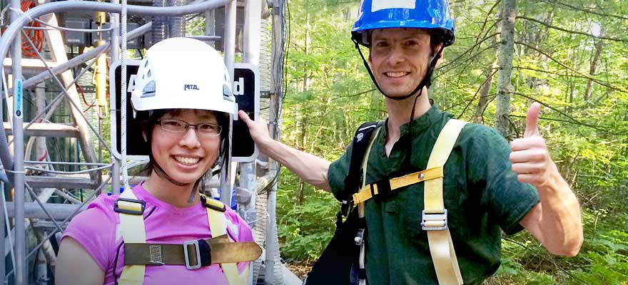 Drexel professor Ezra Wood's research group investigates the impact of atmospheric chemistry on air pollution and global warming.