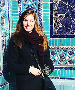 Drexel University alumna Caitlin Walczyk, BA '18, combined pursued a dual major in Global Studies and Political Science.