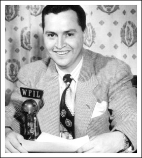 Physics and meteorology pioneer Francis K. Davis, who taught at the Drexel Institute of Technology, also served as a weather forecaster for WFIL in Philadelphia. Image: Broadcast Pioneers.