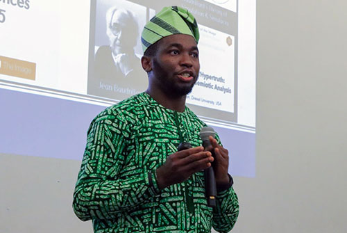 Communication, Culture and Media doctoral student Essien Oku Essien, studies climate change communicology.