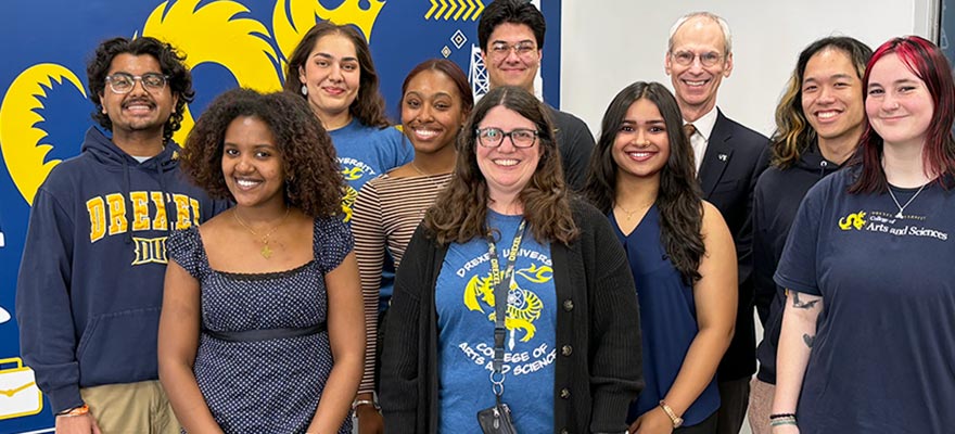 Meet the Student Leadership Council for Drexel University's College of Arts and Sciences