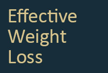 Effective Weight Loss book