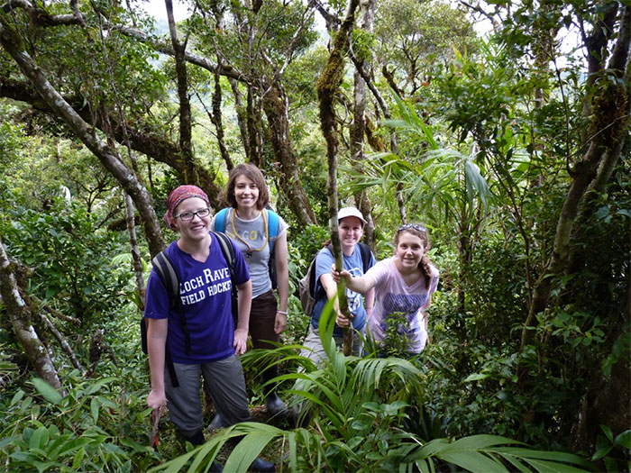 Bees students in Costa Rica