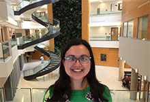 Drexel Biology student Elise Krespan