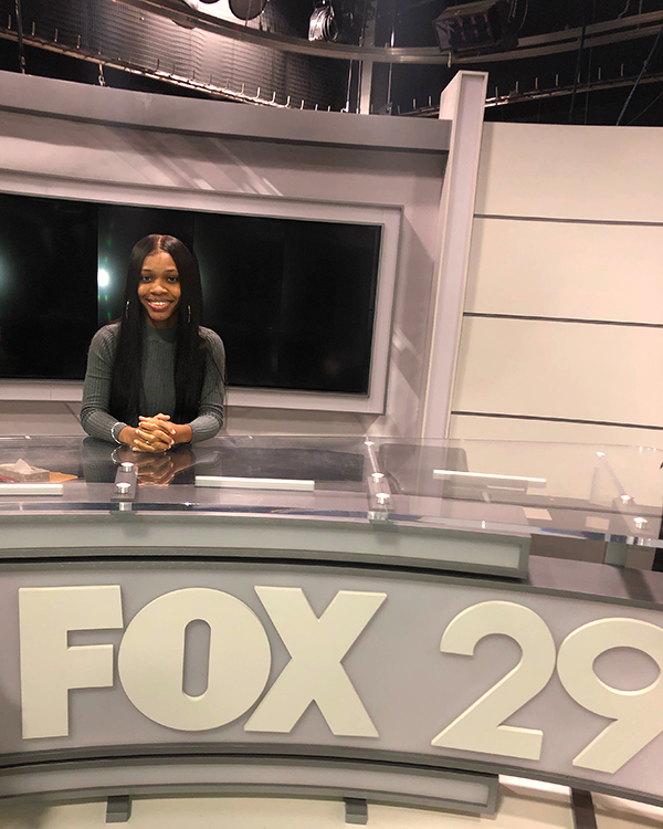 Shana Joseph, Drexel Communication Student and Intern at Philadelphia Fox 29