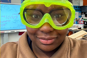 Aspiring educator and Drexel student Rymirah Garfield, BA global studies '26. Photo: Rymirah Garfield