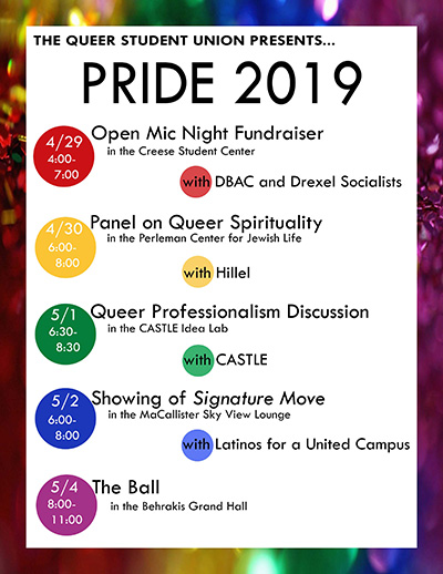 Pride Week 2019 Events