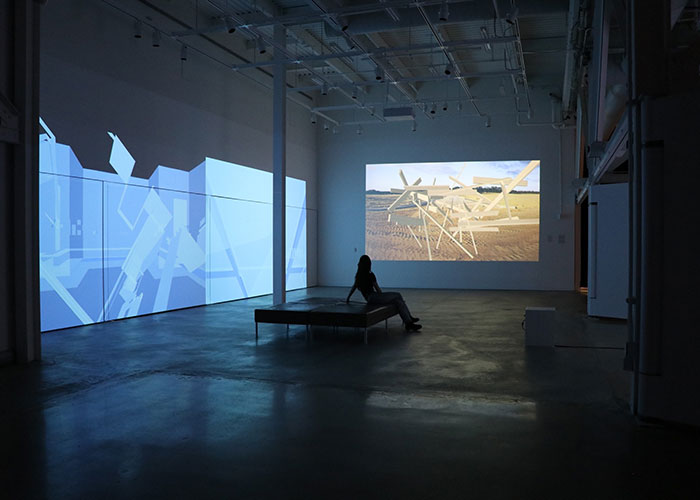 Installation Shot, The Pearlstein Gallery, by Joelle Dietrick