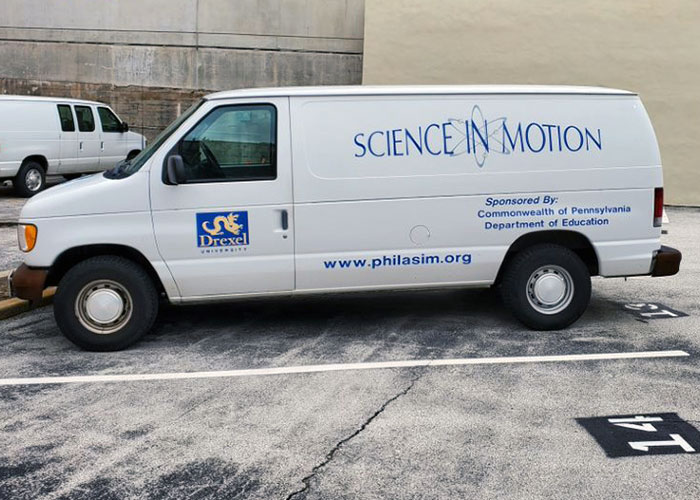Drexel University Science In Motion Van