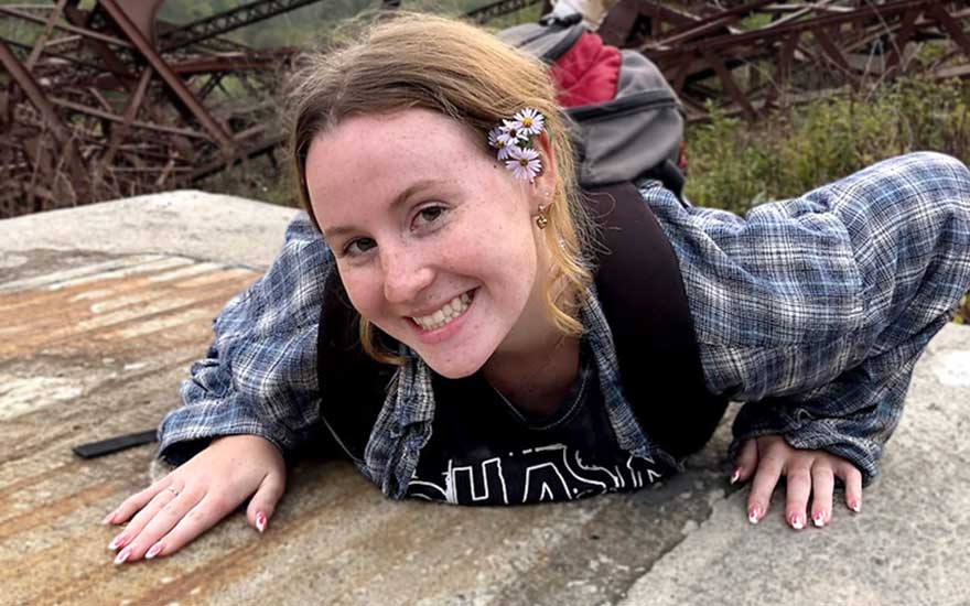 Mary Donnelly, who earned her Bachelor of Science in Environmental Science from Drexel in 2022.