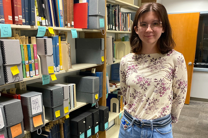 Sophia Stutte, Drexel Archives co-op 