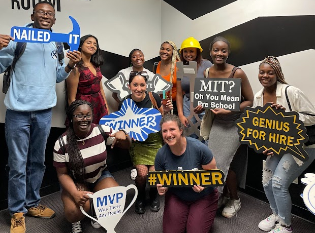 BRIDGE program trip to the escape room