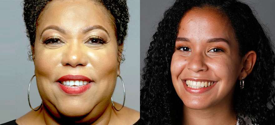 Drexel College of Arts and Sciences 2023 student commencement speakers Monique D. Clark and María Paula (MaPa) Mijares Torres
