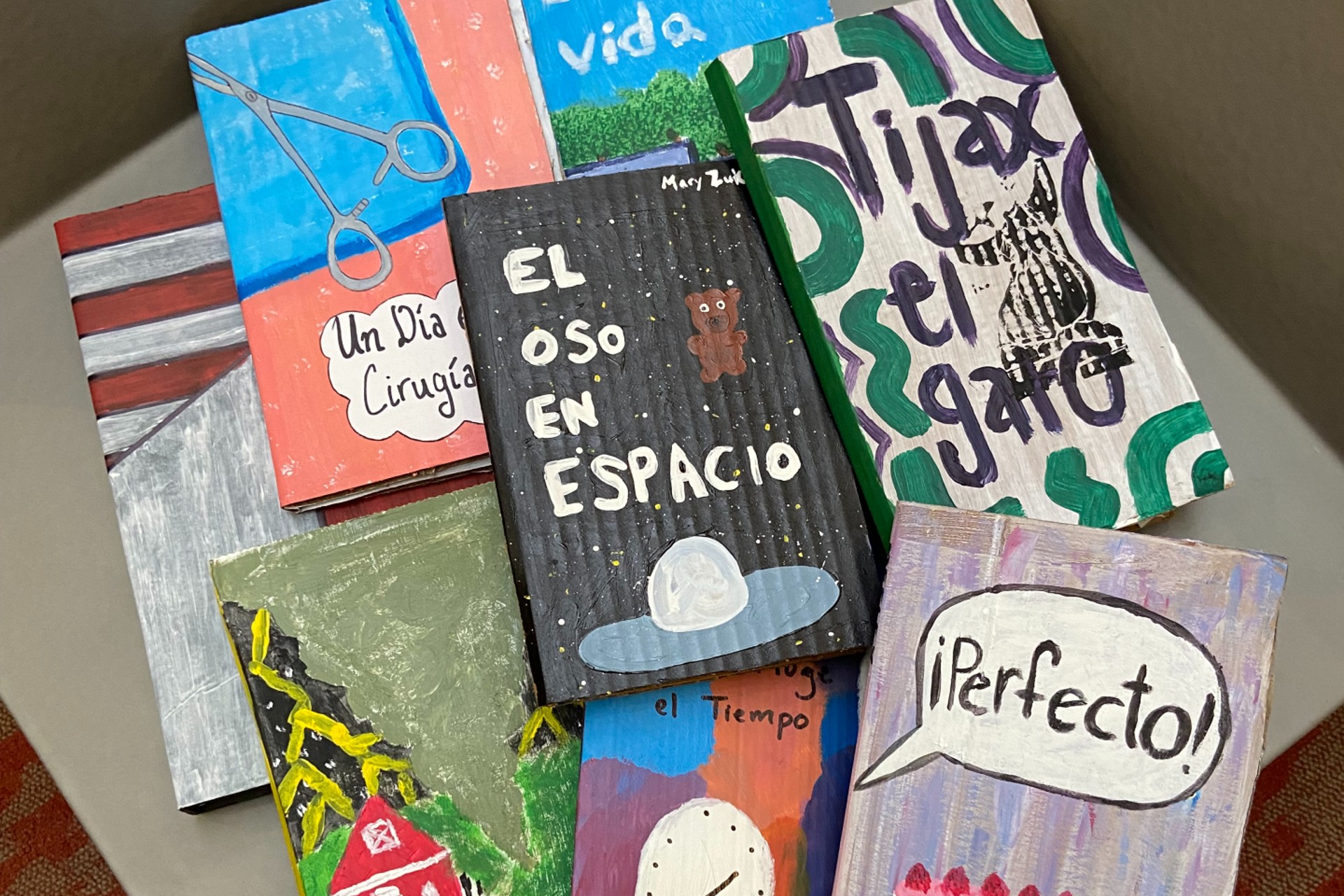 Cartoneras created by Drexel students in 2022