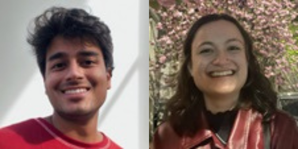 Asad Baig and Alexandra Goodin won Fulbright awards