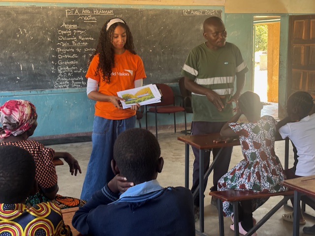 Niya Manning in Zambia