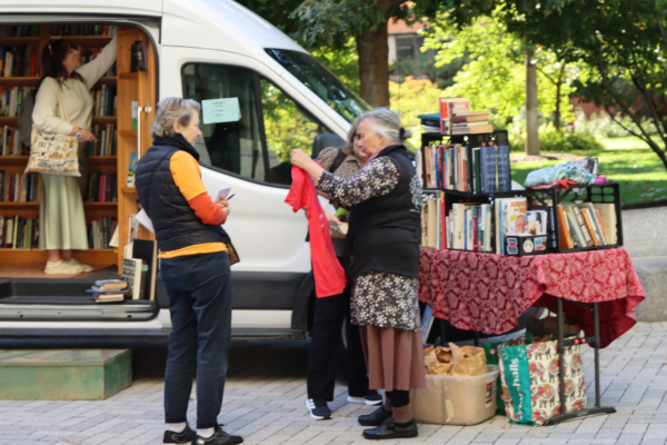 St. Rita's Traveling Bookstore Visited Drexel's Campus