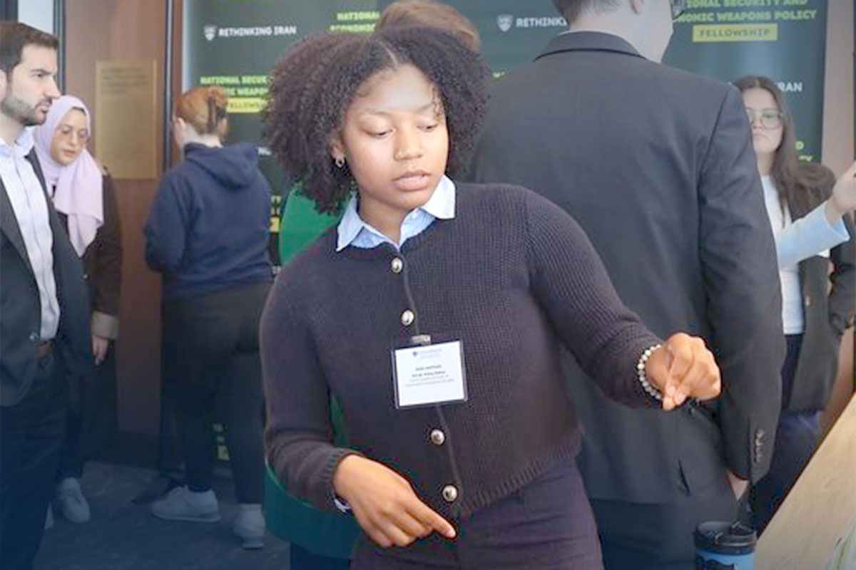 Drexel alum Jade Umstead, BS criminology and justice studies '24
