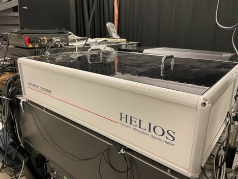 Ultrafast Systems Helios transient absorption spectroscopy (TAS)