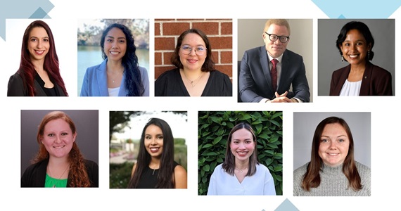 headshots of doctoral students in Health Services Research and Policy at Drexel Dornsife