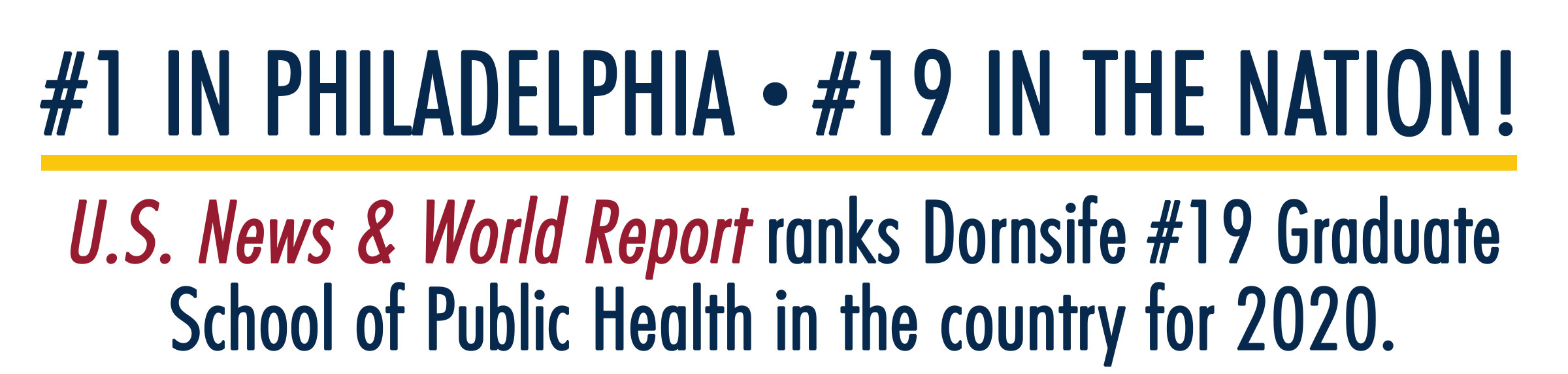 Drexel Dornsife School of Public Health