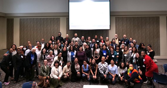 Group shot of attendees at the 4th annual Latino Health Collective annual retreat at Drexel University