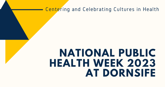 National Public Health Week 2023 at Dornsife