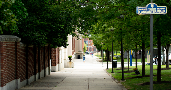 Drexel's campus Lancaster Walk