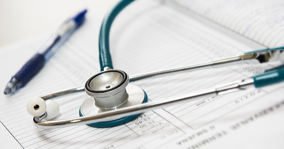 stethoscope and chart