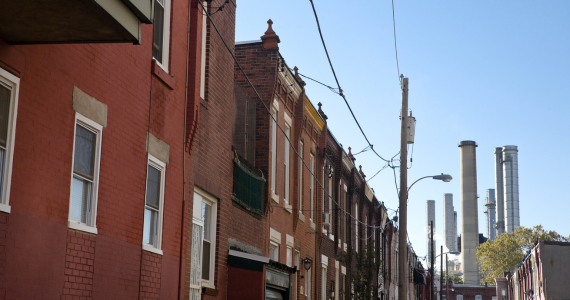 Rowhomes in Philadelphia