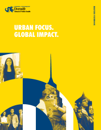 Cover of Drexel Dornsife Public Health Graduate Programs Viewbook