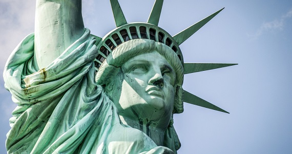 statue of liberty statue in New York, New York.
