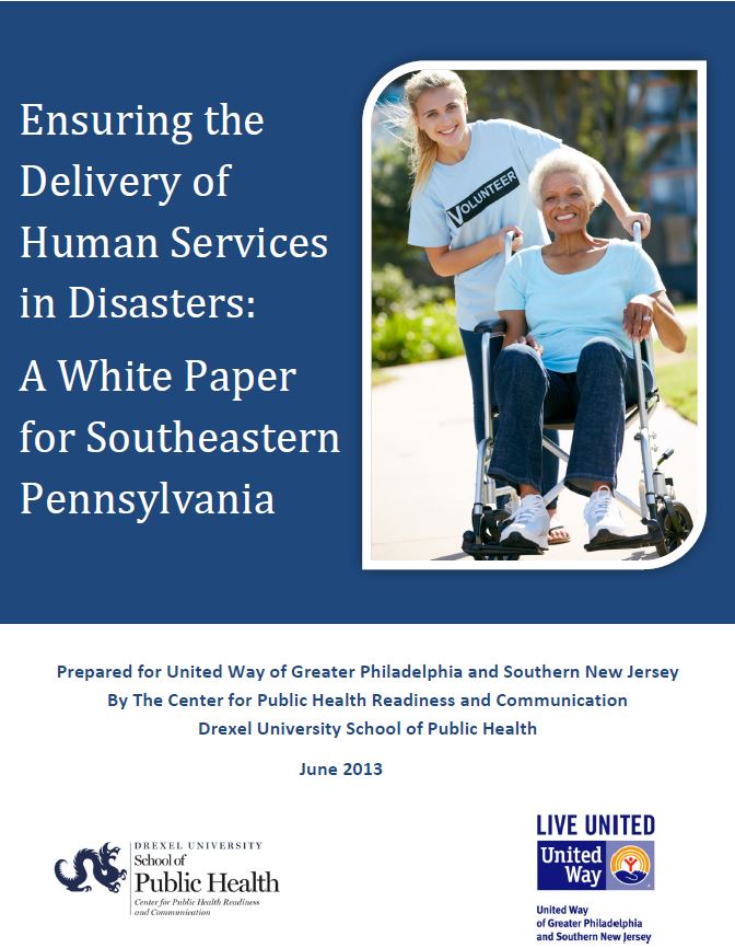 Ensuring the Delivery of Human Services in Disasters