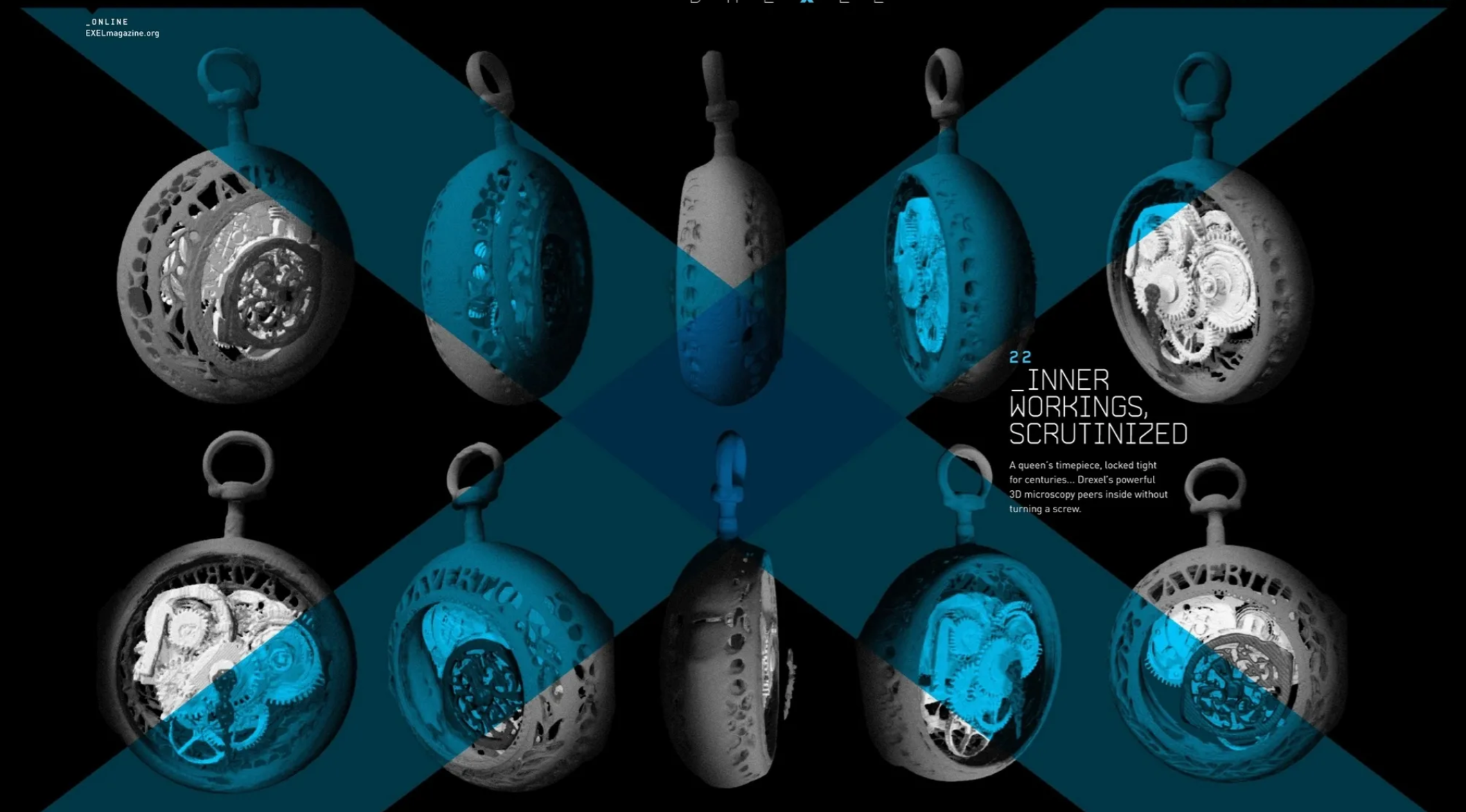 cover of Drexel Excel magazine